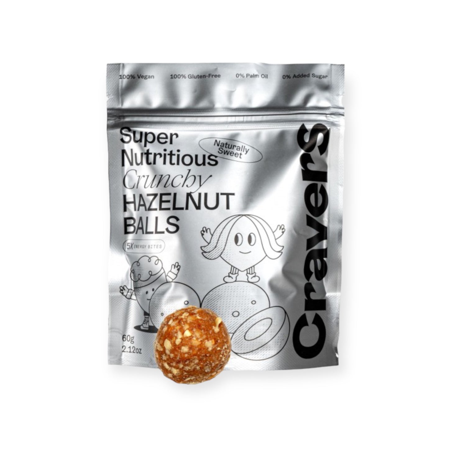 Cravers Crunchy Hazelnut Balls