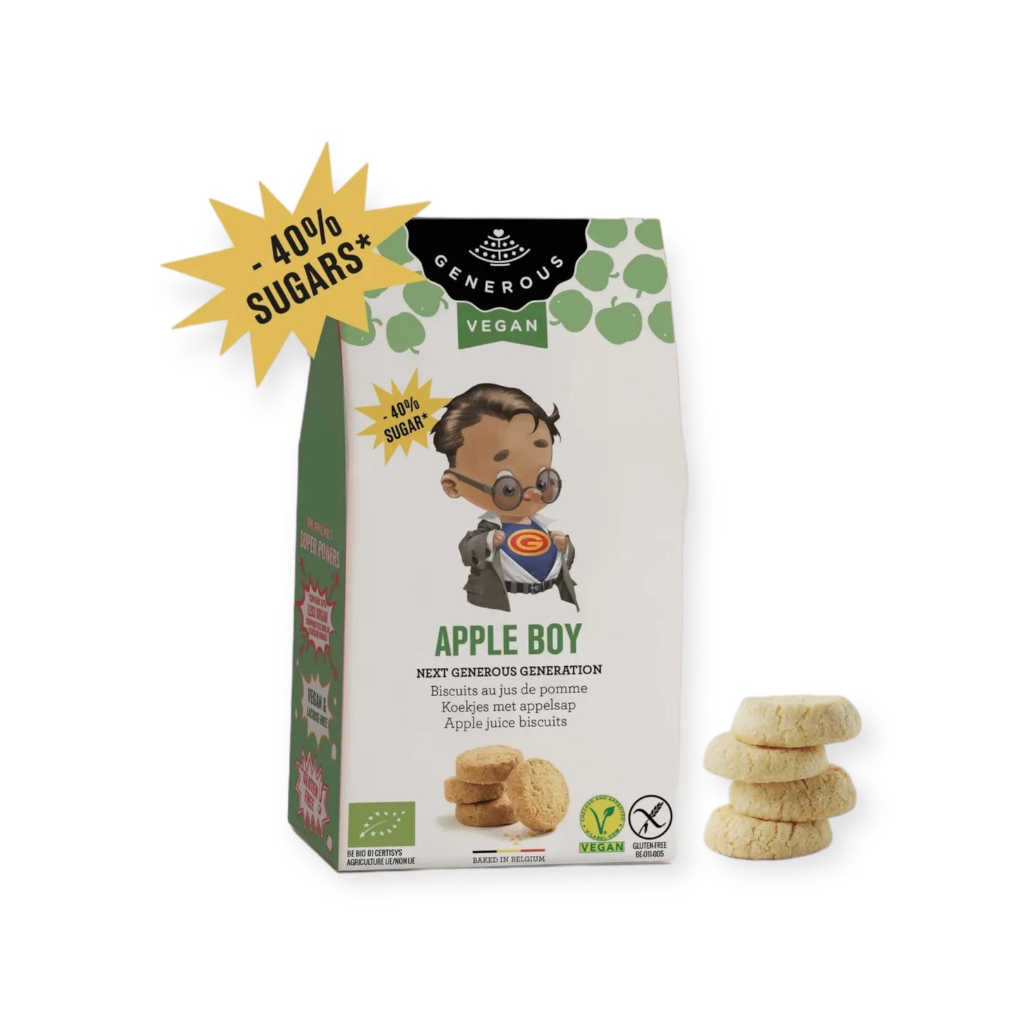 Generous vegane Apfel Cookies
