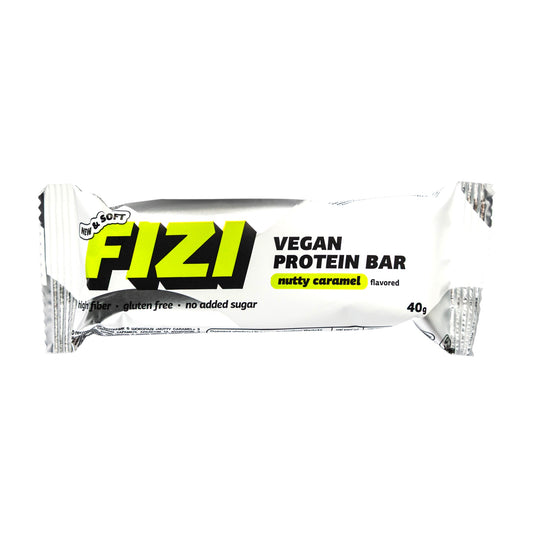 FIZI Nutty Caramel Protein Bar